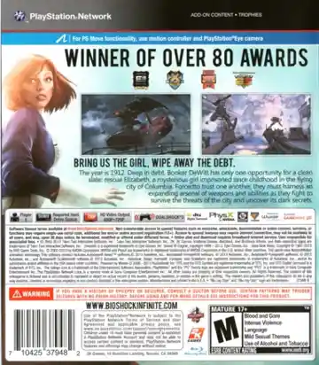 BioShock Infinite (USA) (En,Fr,De,Es,It,Pt) (v1.06) (BLUS30629) (Disc) (Update) box cover back